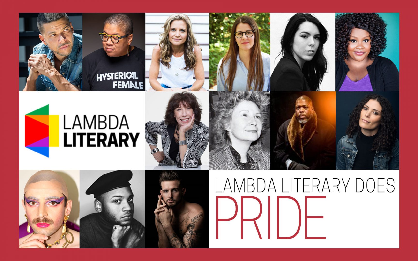 Lambda Literary Celebrates Pride with a Star-Studded Line-Up